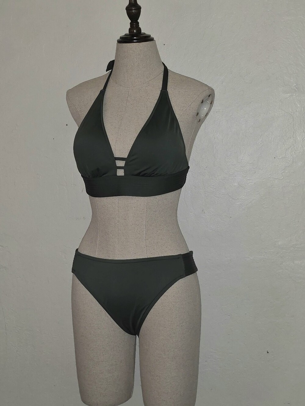 Kona Sol Dark Green bikini set